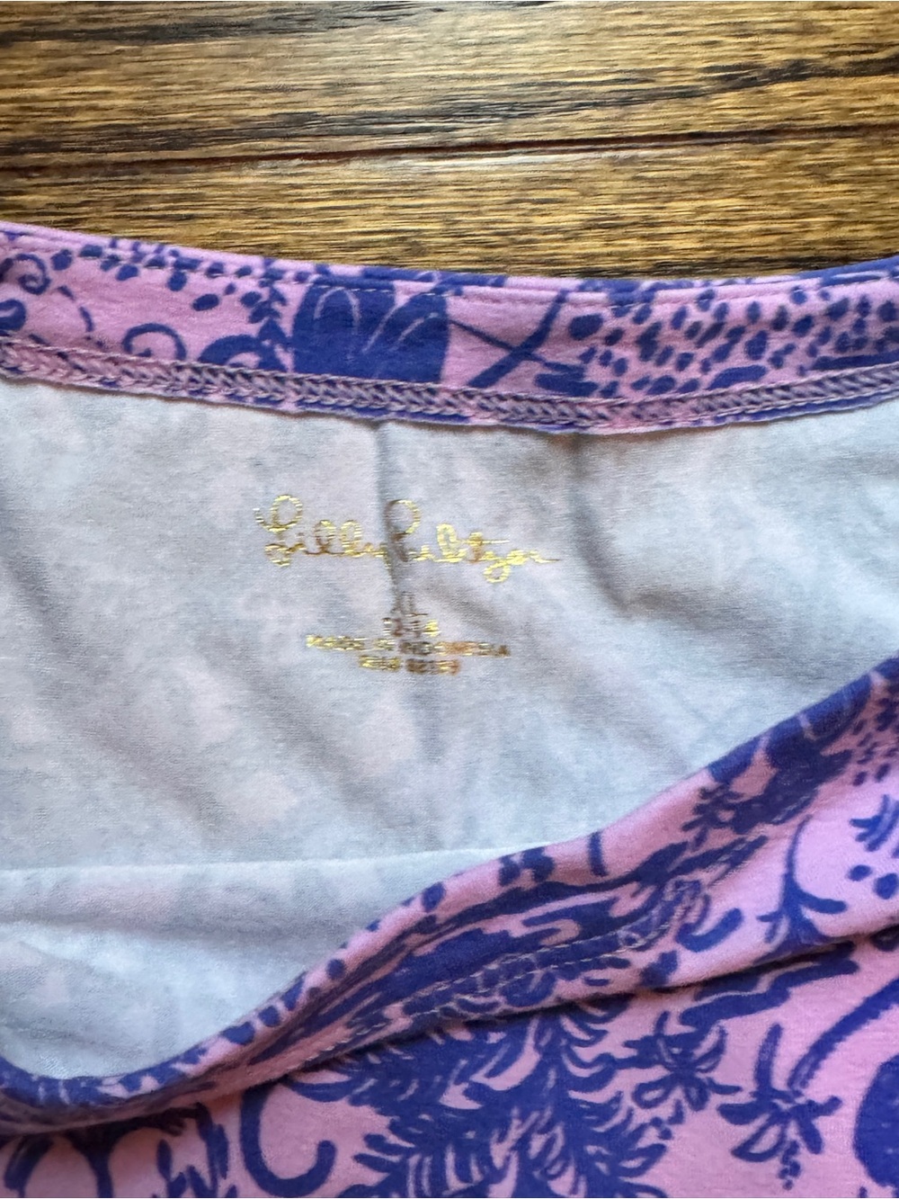 Lilly Pulitzer Mini Sophie Ruffle dress in the "Safari As I Can See" - Picture 6 of 6
